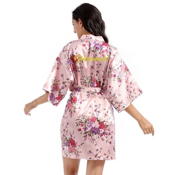 women's sleepwear floral silk bridesmaid robes dressing gowns bronzing bridemaid satin wedding, Black;red
women's sleepwear floral silk bridesmaid robes dressing gowns bronzing bridemaid satin wedding, Black;red