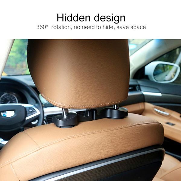 car organizer 2pcs multi-functional auto seat headrest hanger bag hook holder for purse cloth grocery storage fastener clip
car organizer 2pcs multi-functional auto seat headrest hanger bag hook holder for purse cloth grocery storage fastener clip
