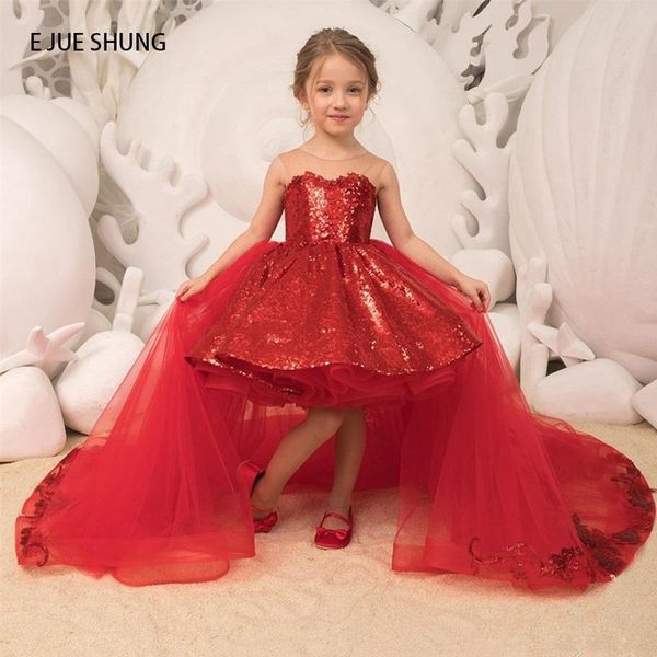 girl's dresses e jue shung red sequin glitter detachable train flower girl pageant communion birthday party, Red;yellow
girl's dresses e jue shung red sequin glitter detachable train flower girl pageant communion birthday party, Red;yellow