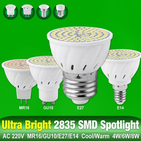 bulbs gu10 e27 mr16 e14 ac 220v 48 60 80leds lamp led bulb base high bright 2835 4w/6w/8w lampada spot light bombillas
bulbs gu10 e27 mr16 e14 ac 220v 48 60 80leds lamp led bulb base high bright 2835 4w/6w/8w lampada spot light bombillas