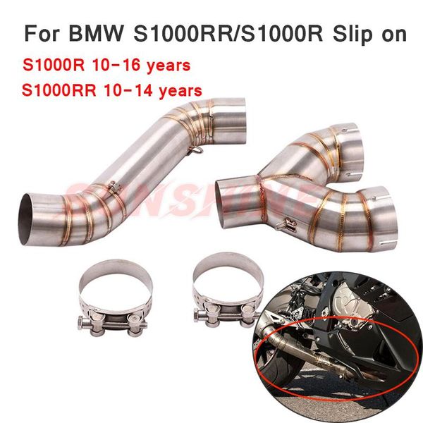 motorcycle exhaust system slip on systems middle link pipe stainless steel 304 modified y style for s1000r 2010-2021 s1000rr 2010-2014
motorcycle exhaust system slip on systems middle link pipe stainless steel 304 modified y style for s1000r 2010-2021 s1000rr 2010-2014
