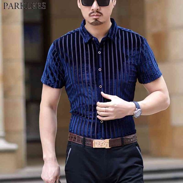 striped lace shirt men brand short sleeve transparent mens dress shirts see trough men club party social shirt 210522, White;black
striped lace shirt men brand short sleeve transparent mens dress shirts see trough men club party social shirt 210522, White;black