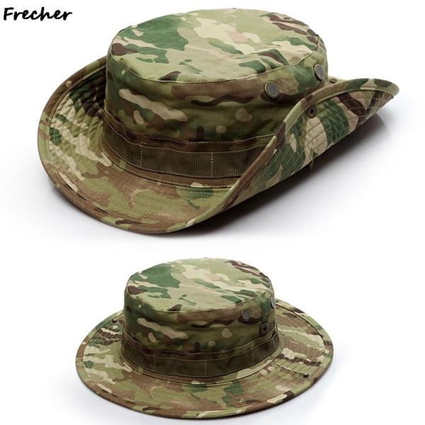 wide brim hats military tactical cap men camouflage boonie hat sun protector outdoor paintball army training fishing hunting hiking, Blue;gray
wide brim hats military tactical cap men camouflage boonie hat sun protector outdoor paintball army training fishing hunting hiking, Blue;gray