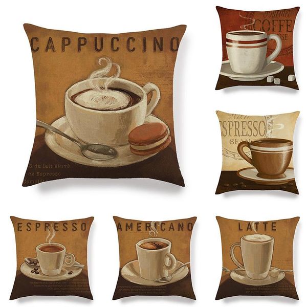 cute vintage cafe coffee one side print cushion cover linen pillow for home sofa seat throw covers decoration 45x45cm cushion/decorative
cute vintage cafe coffee one side print cushion cover linen pillow for home sofa seat throw covers decoration 45x45cm cushion/decorative