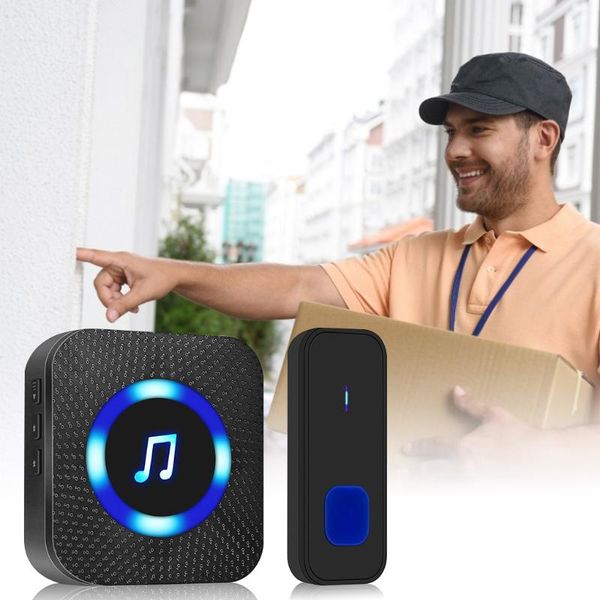 doorbells led wireless doorbell kit outdoor waterproof 55 door bell chime 5 volume levels receiver remote thuis draadloze oproep
doorbells led wireless doorbell kit outdoor waterproof 55 door bell chime 5 volume levels receiver remote thuis draadloze oproep