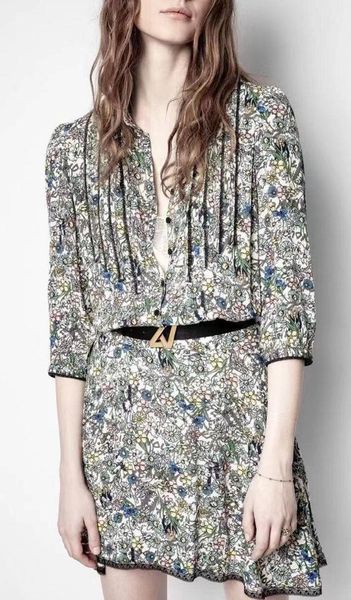 casual dresses women dress french fashion 2021 summer print round neck 7-point sleeve age-reducing, Black;gray
casual dresses women dress french fashion 2021 summer print round neck 7-point sleeve age-reducing, Black;gray