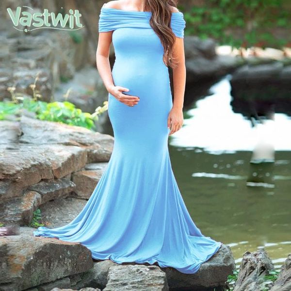 maternity dresses pography props pregnancy ruffle off shoulder dress for po shoot pregnant women maxi gown, White
maternity dresses pography props pregnancy ruffle off shoulder dress for po shoot pregnant women maxi gown, White