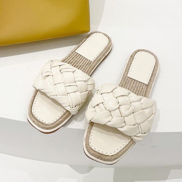 sandals summer women's slippers 2021 fashion weave flat heel casual ladies shoes outdoor beach open toe female slides jnis, Black
sandals summer women's slippers 2021 fashion weave flat heel casual ladies shoes outdoor beach open toe female slides jnis, Black
