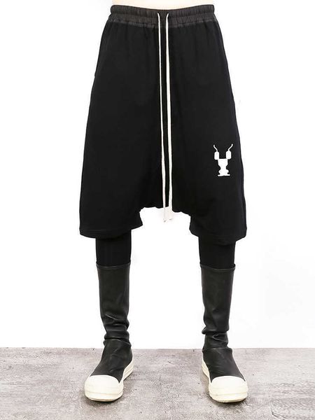 fashion outlet 21ss owens grey black ro spring summer thin drop print shorts foundation harem capris rick style y68i, White;black
fashion outlet 21ss owens grey black ro spring summer thin drop print shorts foundation harem capris rick style y68i, White;black