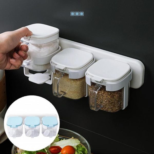 storage bottles & jars attractive spice tank wide application portable excellent clamping container holder seasoning case 1 set
storage bottles & jars attractive spice tank wide application portable excellent clamping container holder seasoning case 1 set