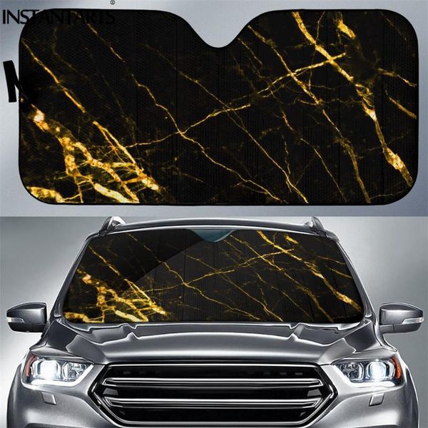 car sunshade instantarts black gold marble 3d print foldable uv protection interior front window auto sun shade cover fashion
car sunshade instantarts black gold marble 3d print foldable uv protection interior front window auto sun shade cover fashion