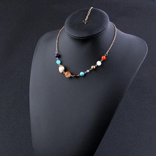 pendant necklaces fashion alloy women's & pendants choker universe galaxy the eight planets solar system beads neckalce for women gift, Silver
pendant necklaces fashion alloy women's & pendants choker universe galaxy the eight planets solar system beads neckalce for women gift, Silver