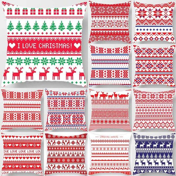1pcs red geometric stripe deer pattern 45*45cm polyester cushion cover decorative sofa car home throw decor pillowcover 40984 cushion/decora
1pcs red geometric stripe deer pattern 45*45cm polyester cushion cover decorative sofa car home throw decor pillowcover 40984 cushion/decora