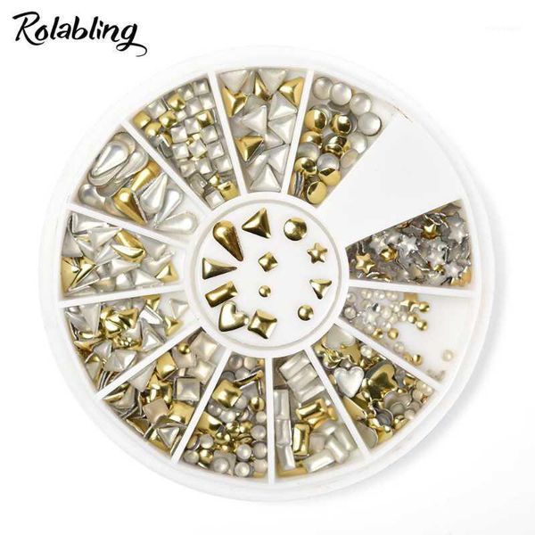 gold silver 3d rhinestone nail art decoration flatback strass stone for diy tips decoration1, Silver;gold
gold silver 3d rhinestone nail art decoration flatback strass stone for diy tips decoration1, Silver;gold