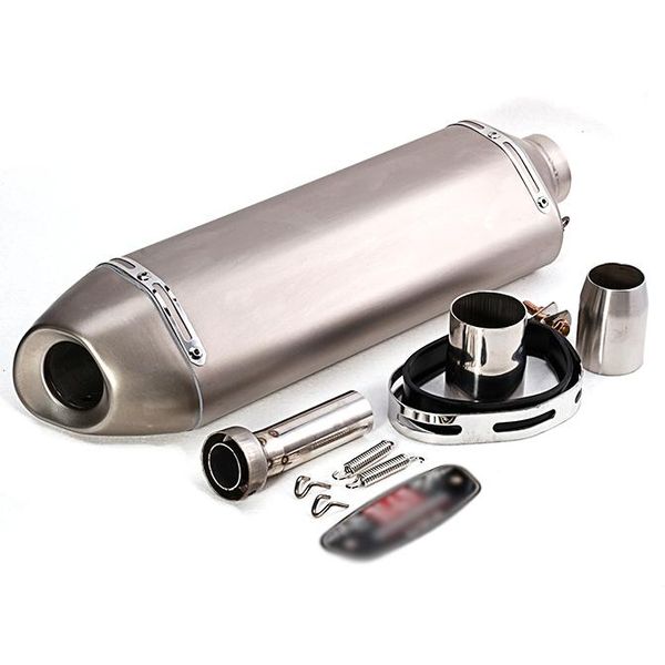 motorcycle modified exhaust pipe muffler 304 titanium stainless steel straight back pressure 57 size
motorcycle modified exhaust pipe muffler 304 titanium stainless steel straight back pressure 57 size