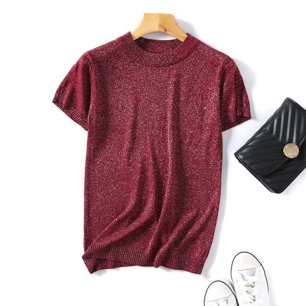 shiny lurex spring summer women sweater o neck mix color patchwork short sleeve casual pullover knit jumper korean, White;black
shiny lurex spring summer women sweater o neck mix color patchwork short sleeve casual pullover knit jumper korean, White;black