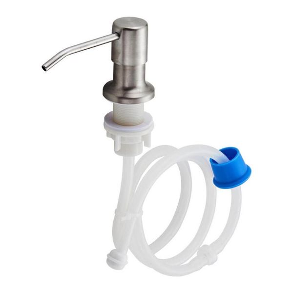 liquid soap dispenser 304 stainless steel sink pump head extension silicone tube bathroom hand washing cleaning
liquid soap dispenser 304 stainless steel sink pump head extension silicone tube bathroom hand washing cleaning