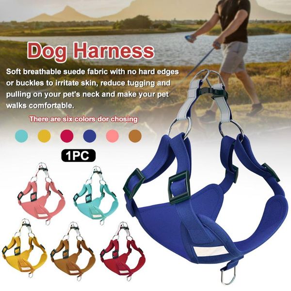 dog collars & leashes breathable adjustable buckles pet supplies leash soft reflective stripe puppy suede fabric harness outdoor walking tra
dog collars & leashes breathable adjustable buckles pet supplies leash soft reflective stripe puppy suede fabric harness outdoor walking tra