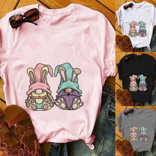 camisetas easter cartoon women t-shirt goblin pattern short sleeve round neck casual loose pullover sweatshirt blouse women's, White
camisetas easter cartoon women t-shirt goblin pattern short sleeve round neck casual loose pullover sweatshirt blouse women's, White
