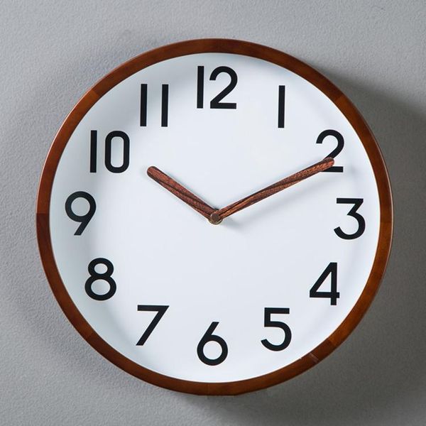 wall clocks 12inch nordic modern minimalist digital round solid wood clock beech pointer living room
wall clocks 12inch nordic modern minimalist digital round solid wood clock beech pointer living room
