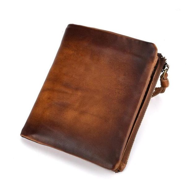 retro design mens wallet cow leather short wallets men hasp vintage male zipper purse coin pouch multi-functional cards holder1, Red;black
retro design mens wallet cow leather short wallets men hasp vintage male zipper purse coin pouch multi-functional cards holder1, Red;black