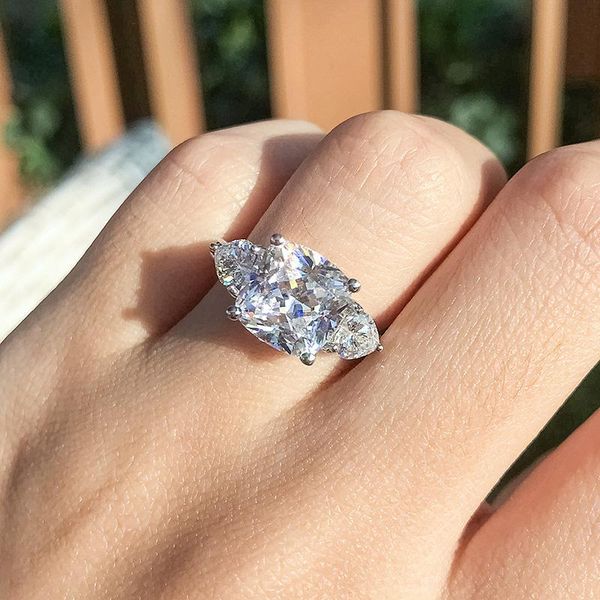 cluster rings luxury 925 sterling silver 3.5ct cushion cut three stone engagement wedding ring anniversary high-end jewelry, Golden;silver
cluster rings luxury 925 sterling silver 3.5ct cushion cut three stone engagement wedding ring anniversary high-end jewelry, Golden;silver