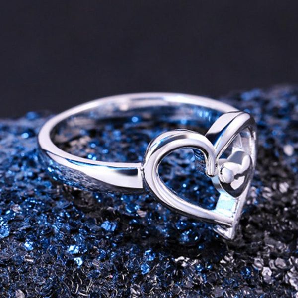 wedding rings women classic double heart hollow love engagement ring charm jewelry anniversary, Slivery;golden
wedding rings women classic double heart hollow love engagement ring charm jewelry anniversary, Slivery;golden