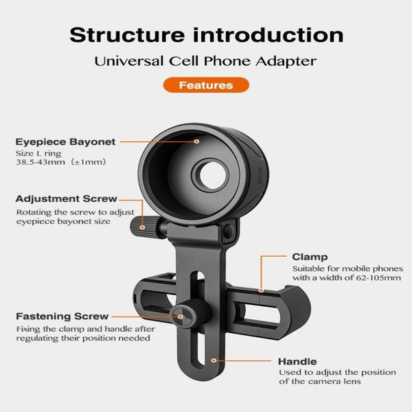 telescope & binoculars upgrade universal cell phone adapter bracket clip mount soft rubber material for binocular monocular spotting scope
telescope & binoculars upgrade universal cell phone adapter bracket clip mount soft rubber material for binocular monocular spotting scope