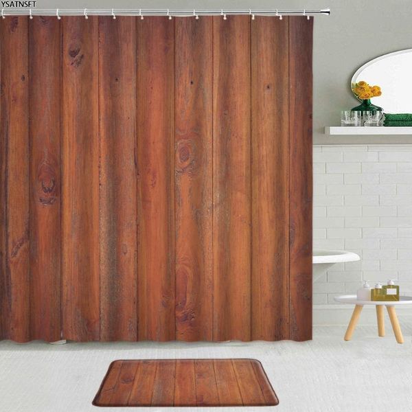 shower curtains 2pcs retro brown wood plank texture curtain simple board stripe pattern bathroom non-slip carpet bath mat set
shower curtains 2pcs retro brown wood plank texture curtain simple board stripe pattern bathroom non-slip carpet bath mat set
