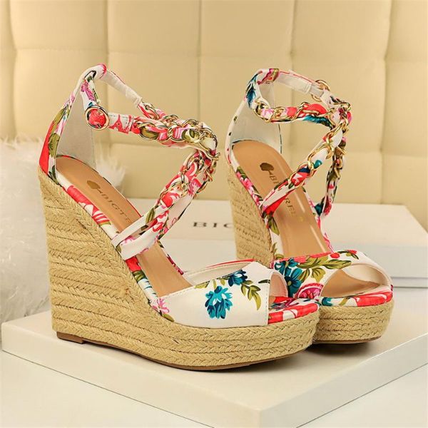 dress shoes summer 13cm high heels starw platform silk wedges sandals women brand design pumps female satin strap 2021, Black
dress shoes summer 13cm high heels starw platform silk wedges sandals women brand design pumps female satin strap 2021, Black