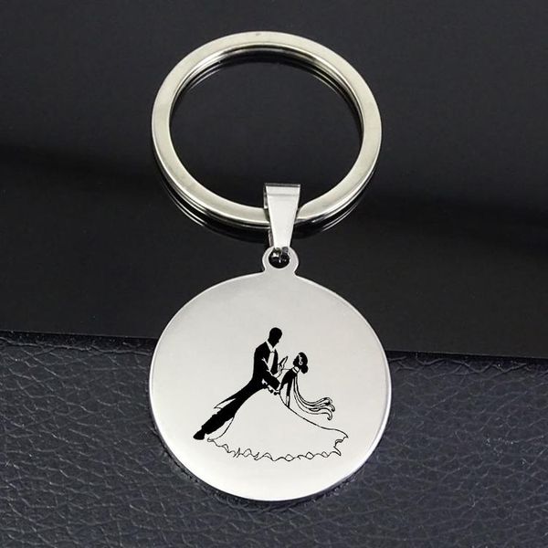 keychains dancing lover keychain stainless steel disc pendant jewelry for lovers yp7472, Silver
keychains dancing lover keychain stainless steel disc pendant jewelry for lovers yp7472, Silver
