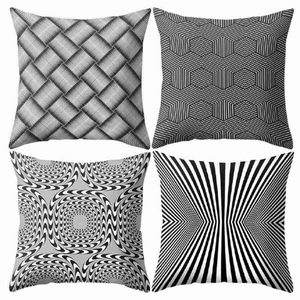 cushion/decorative pillow european geometry case abstract black white striped dotted grid geometric art cases cover for family wedding
cushion/decorative pillow european geometry case abstract black white striped dotted grid geometric art cases cover for family wedding