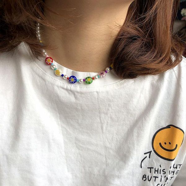 chains one piece necklace women's neck chain jewelry on the summer flower vintage items choker korean fashion, Silver
chains one piece necklace women's neck chain jewelry on the summer flower vintage items choker korean fashion, Silver