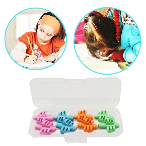 pcs tools two finger pencil holder ergonomic non-toxic writing aid grip silicone soft training posture correction for kids refills, Black;red
pcs tools two finger pencil holder ergonomic non-toxic writing aid grip silicone soft training posture correction for kids refills, Black;red