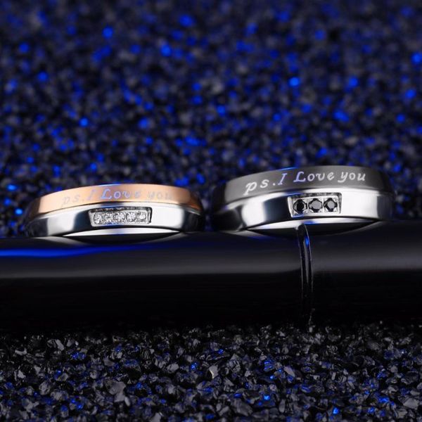 wedding rings custom i love you couple's two tone crystal engagement in stainless steel, Slivery;golden
wedding rings custom i love you couple's two tone crystal engagement in stainless steel, Slivery;golden
