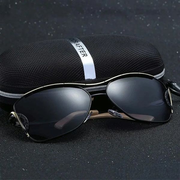men women vintage hd polarized sun glassess outdooors sunshade anti-uv driving goggle eyeglasseess, Black
men women vintage hd polarized sun glassess outdooors sunshade anti-uv driving goggle eyeglasseess, Black