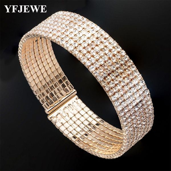 link, chain yfjewe women fashion crystal bracelet multilayered wristband jewelry christmas gifts b252, Black
link, chain yfjewe women fashion crystal bracelet multilayered wristband jewelry christmas gifts b252, Black