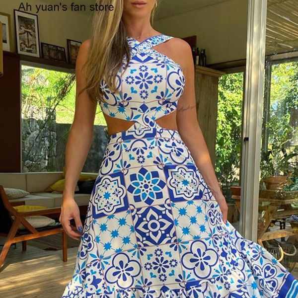 casual dresses ah yuan vintage printed summer 2021 women sleeveless halter long dress a-line elegant woman, Black;gray
casual dresses ah yuan vintage printed summer 2021 women sleeveless halter long dress a-line elegant woman, Black;gray