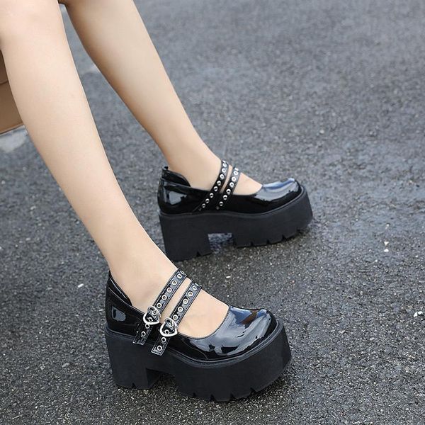 dress shoes 2021 women pump mary janes female single roune toe ankle strap buckle high heels girls cosplay japanese style, Black
dress shoes 2021 women pump mary janes female single roune toe ankle strap buckle high heels girls cosplay japanese style, Black