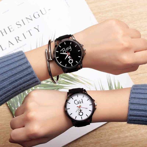 japanese women's trend big dial simple black and white korean couple personality fashion male middle school students watch, Slivery;brown
japanese women's trend big dial simple black and white korean couple personality fashion male middle school students watch, Slivery;brown
