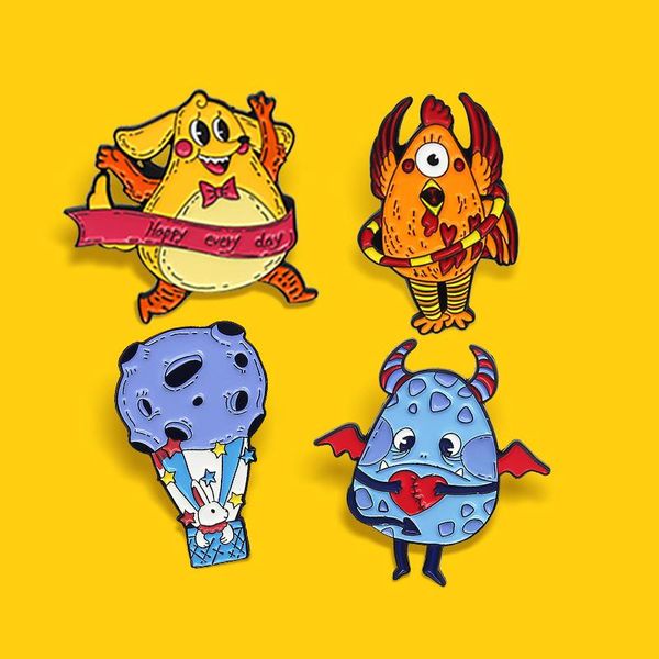 pins, brooches dog chicken vampire monster happy every day animal enamel pin lapel badges jewelry gift for kids friends, Gray
pins, brooches dog chicken vampire monster happy every day animal enamel pin lapel badges jewelry gift for kids friends, Gray