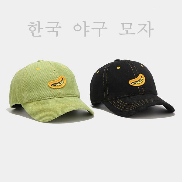 fashion chic banana sticker baseball cap men's and women's new versatile casual corduroy duck tongue hat in spring, Blue;gray
fashion chic banana sticker baseball cap men's and women's new versatile casual corduroy duck tongue hat in spring, Blue;gray