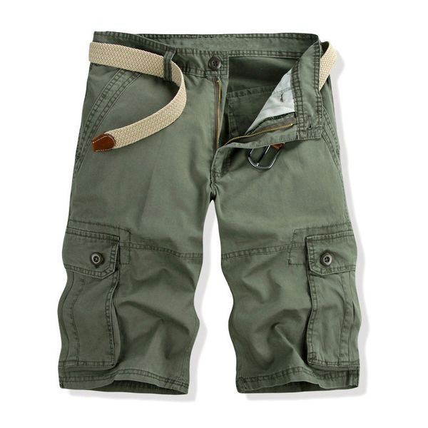 men's shorts multi-pocket cargo shorts army light breathable military cotton casual overalls loose at knee height, White;black
men's shorts multi-pocket cargo shorts army light breathable military cotton casual overalls loose at knee height, White;black
