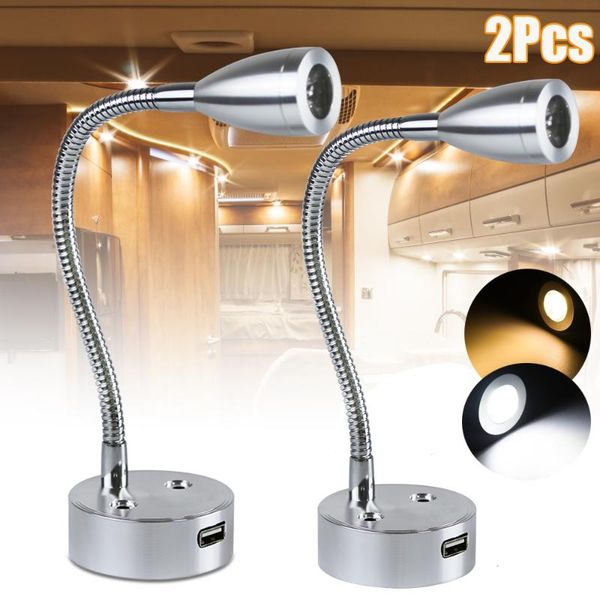 wall lamp 2/1pcs dc12v led spot reading light usb charging rv boat interior flexible touch switch for camper caravan
wall lamp 2/1pcs dc12v led spot reading light usb charging rv boat interior flexible touch switch for camper caravan