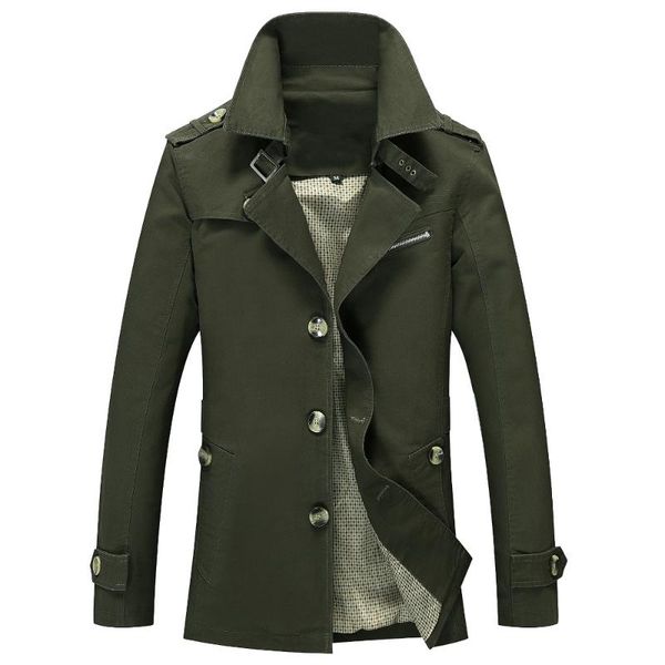 men's trench coats practicality nice autumn men coat solid slim fit business cotton man casual outwear s-4xl axp239, Tan;black
men's trench coats practicality nice autumn men coat solid slim fit business cotton man casual outwear s-4xl axp239, Tan;black