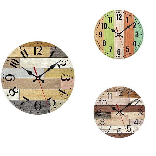 wall clocks rustic 12 inch round wooden clock, vintage farmhouse decor for the kitchen, living room and office
wall clocks rustic 12 inch round wooden clock, vintage farmhouse decor for the kitchen, living room and office