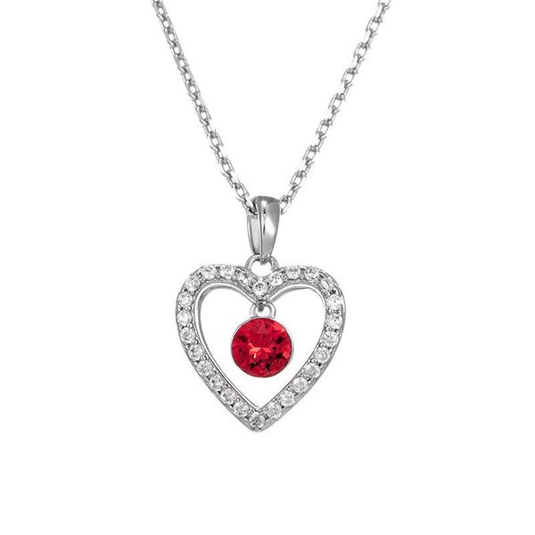red zicorn hollow white heart pendant necklaces platinum color necklace for women gift luxury jewelry chains, Silver
red zicorn hollow white heart pendant necklaces platinum color necklace for women gift luxury jewelry chains, Silver