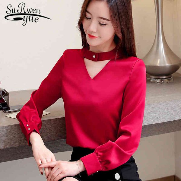fashion women blouse chiffon shirts v neck s and blouses office lady long sleeve female clothes blusas 1750 50 210521, White
fashion women blouse chiffon shirts v neck s and blouses office lady long sleeve female clothes blusas 1750 50 210521, White