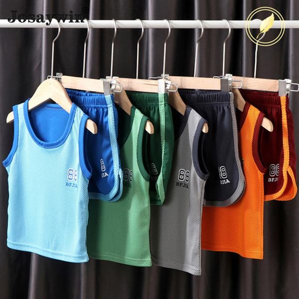 clothing sets summer children suits kids boys sports basketball 2 pieces sleeveless shorts teenager quick dry baby clothes, White
clothing sets summer children suits kids boys sports basketball 2 pieces sleeveless shorts teenager quick dry baby clothes, White