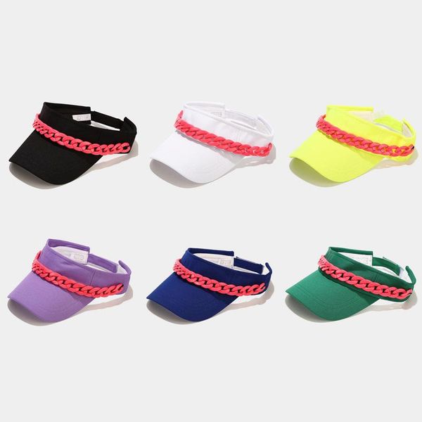 wide brim hats nordic style acrylic chain empty hat womens spring summer outdoor sun protection sunshade travel fashion cap, Blue;gray
wide brim hats nordic style acrylic chain empty hat womens spring summer outdoor sun protection sunshade travel fashion cap, Blue;gray